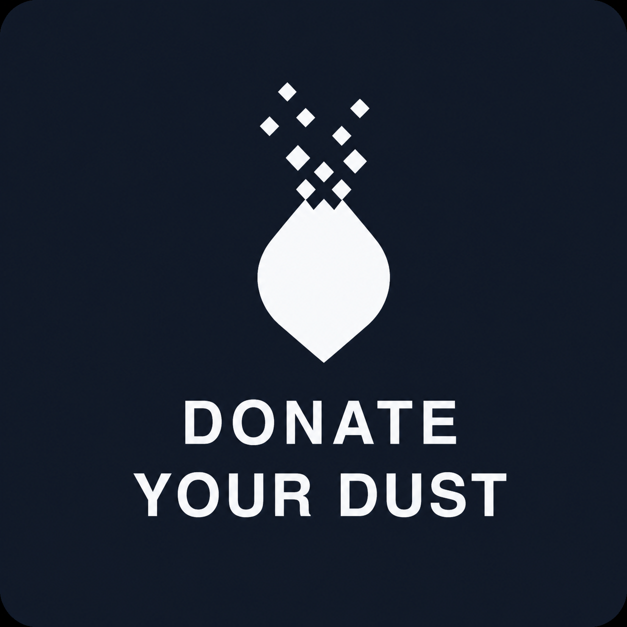 Donate Your Dust logo
